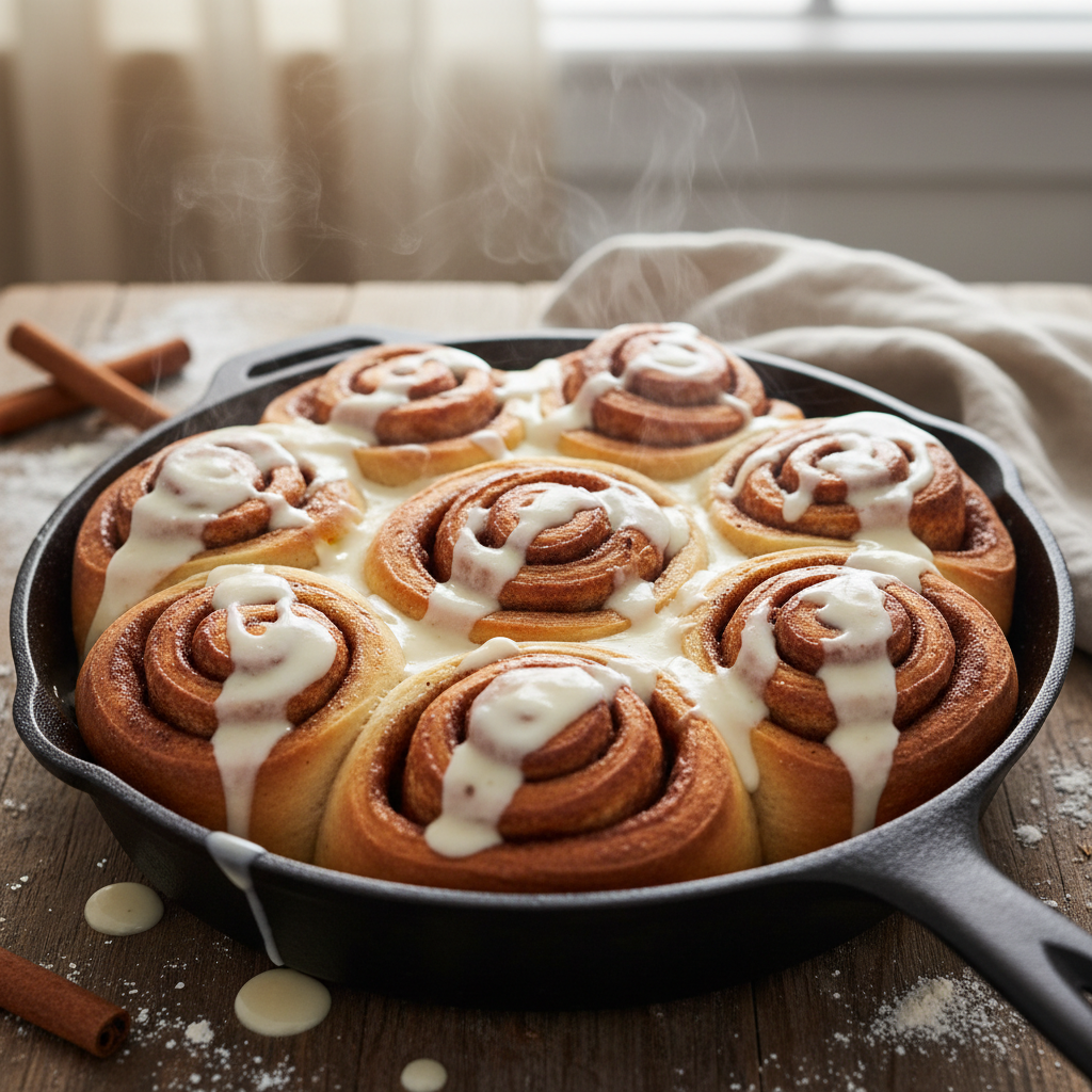 Sourdough Cinnamon Rolls