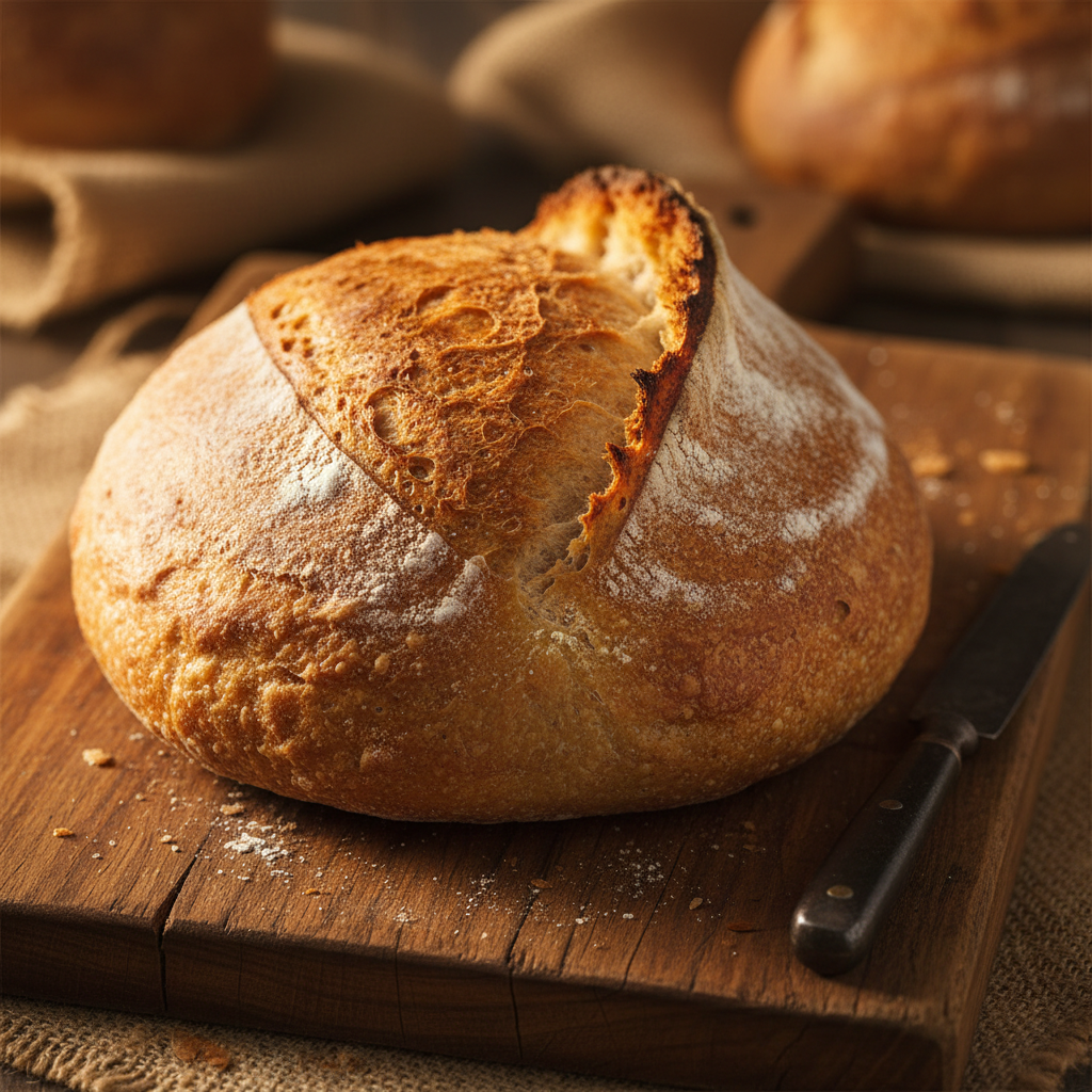 Classic Country Sourdough Boule